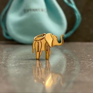 SOLD: Tiffany & co. Save the wild- elephant charm